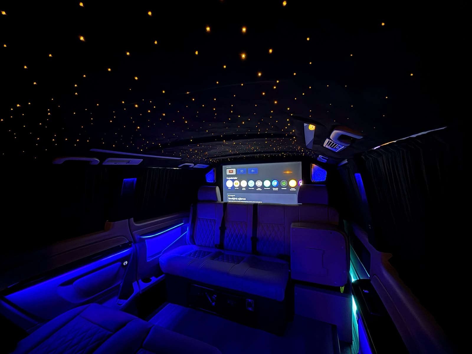 Mercedes Vito Tourer VIP iç mekan
