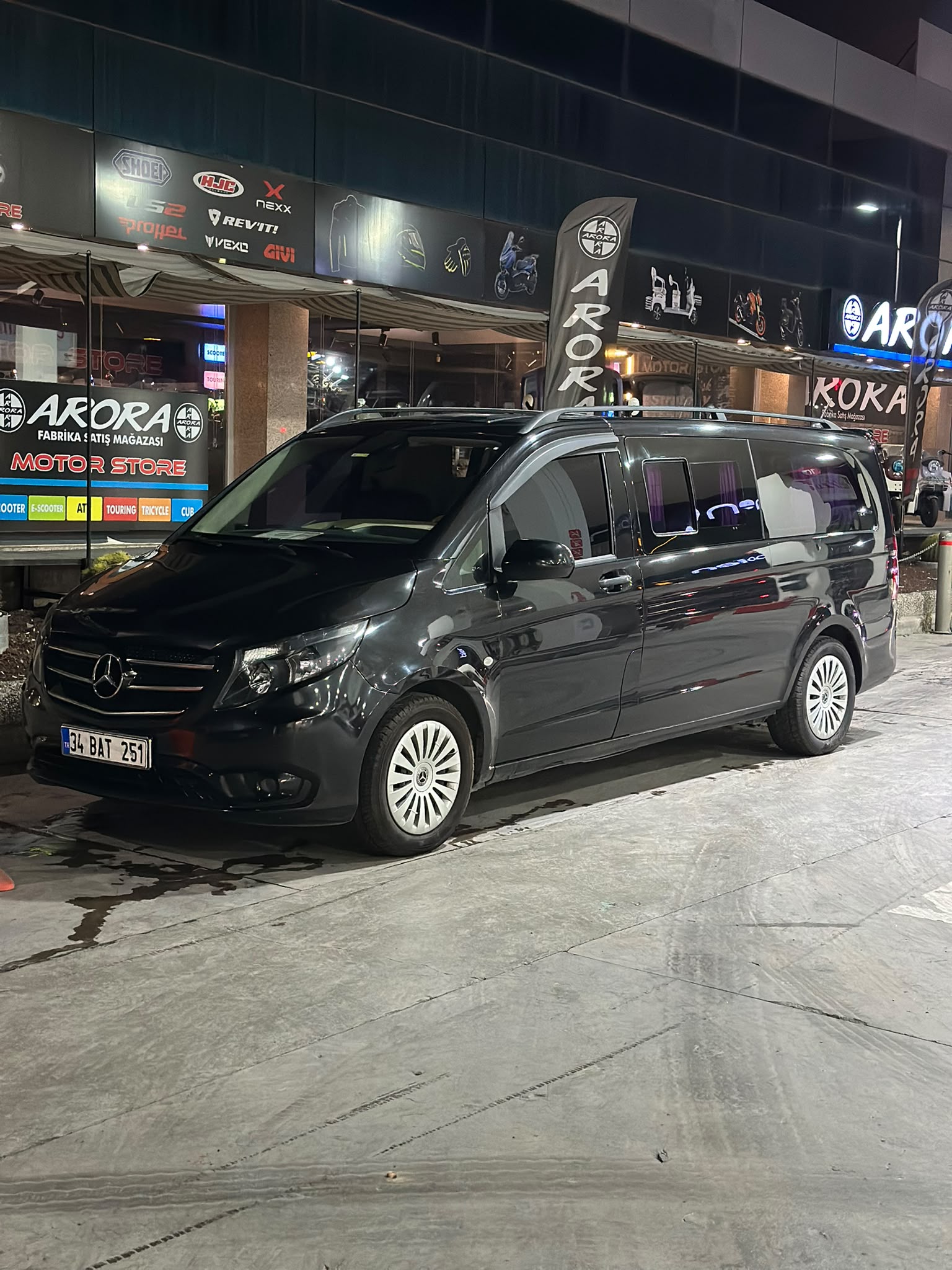 Mercedes Vito Tourer VIP dış görünüm