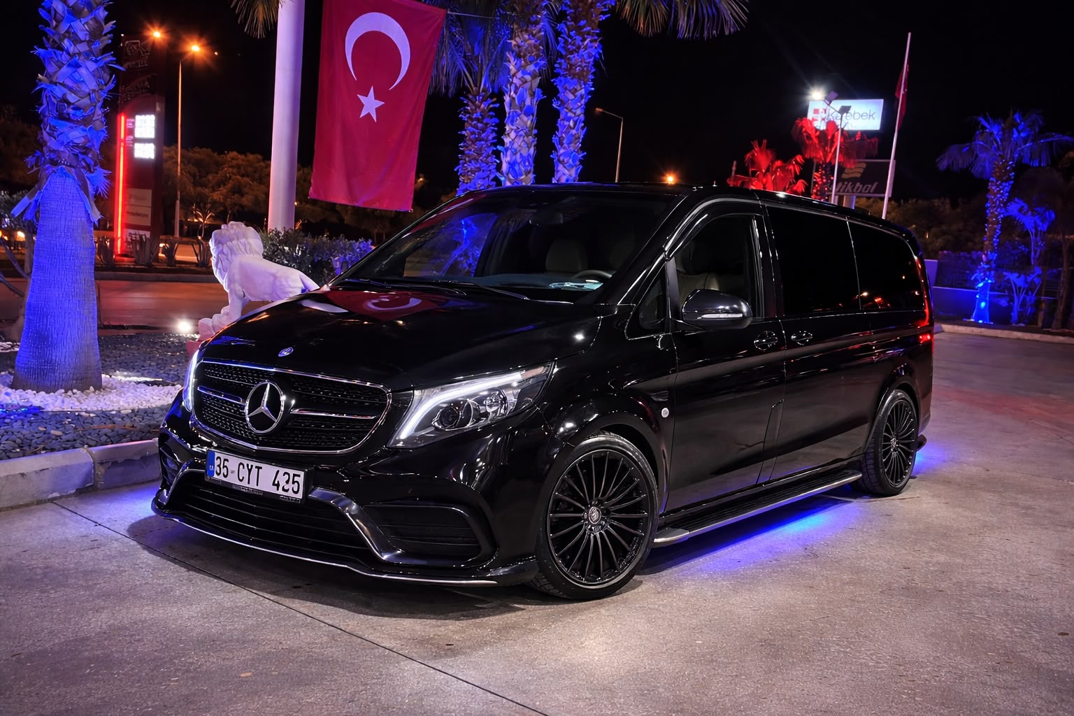 Mercedes Vito Tourer VIP dış görünüm