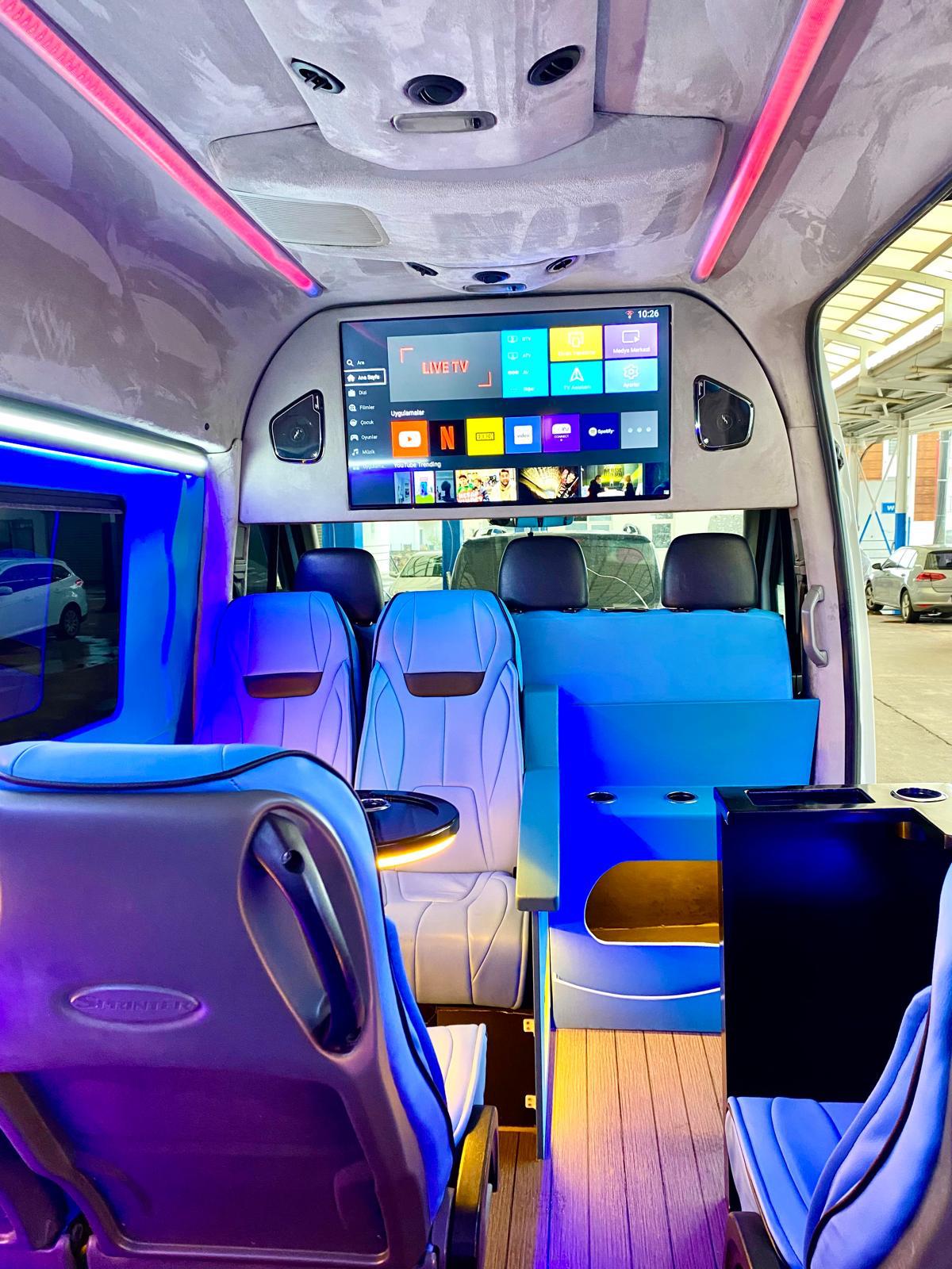 Mercedes Sprinter VIP iç mekan
