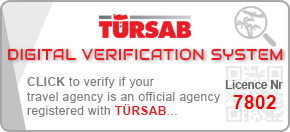 TÜRSAB Belgeli Seyahat Acentası - A7802
